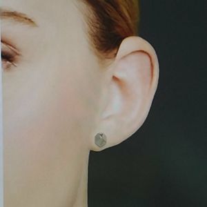 Kendra Scott Frederica stud earring rhodium